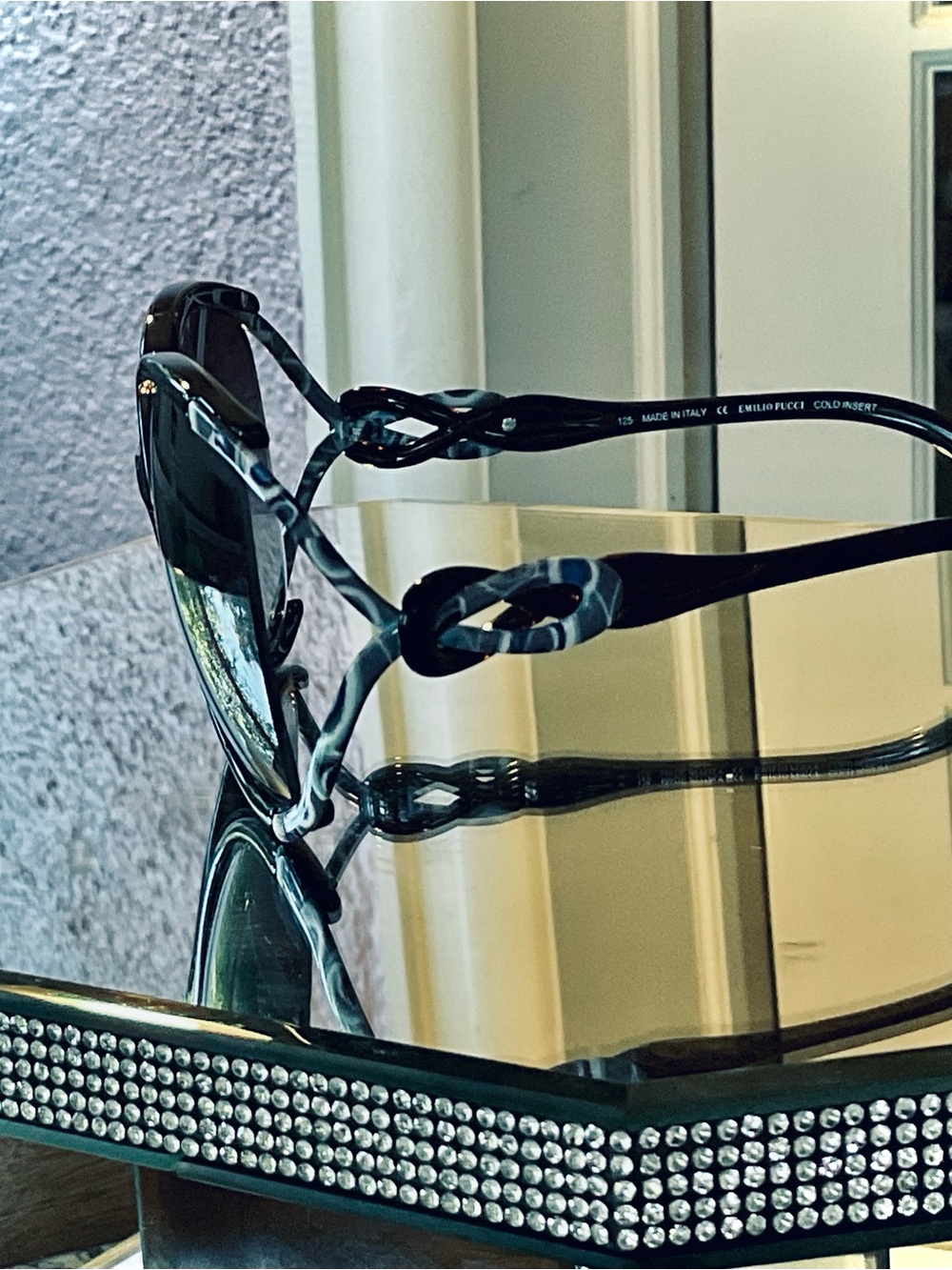 EMILIO PUCCI, ITALY HAUTE COUTURE SUNGLASSES - Picture 7 of 11